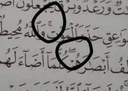 Kako se staje kada iznad riječi ima slovo džim?