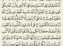 Kako se čita 98 ajet sure Maideh?