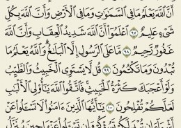 Kako se čita 98 ajet sure Maideh?