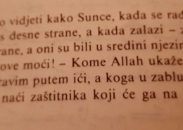 Kada se rađa OBILAZI pečinu sa desne strane a kada zalazi ZAOBILAZI je s ljeve strane
