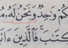 Kako se čita kada ima ovaj mali vav kod riječi?