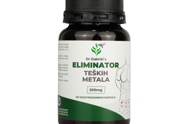 Eliminator Teških Metala – 60 vegetarijanskih kapsula